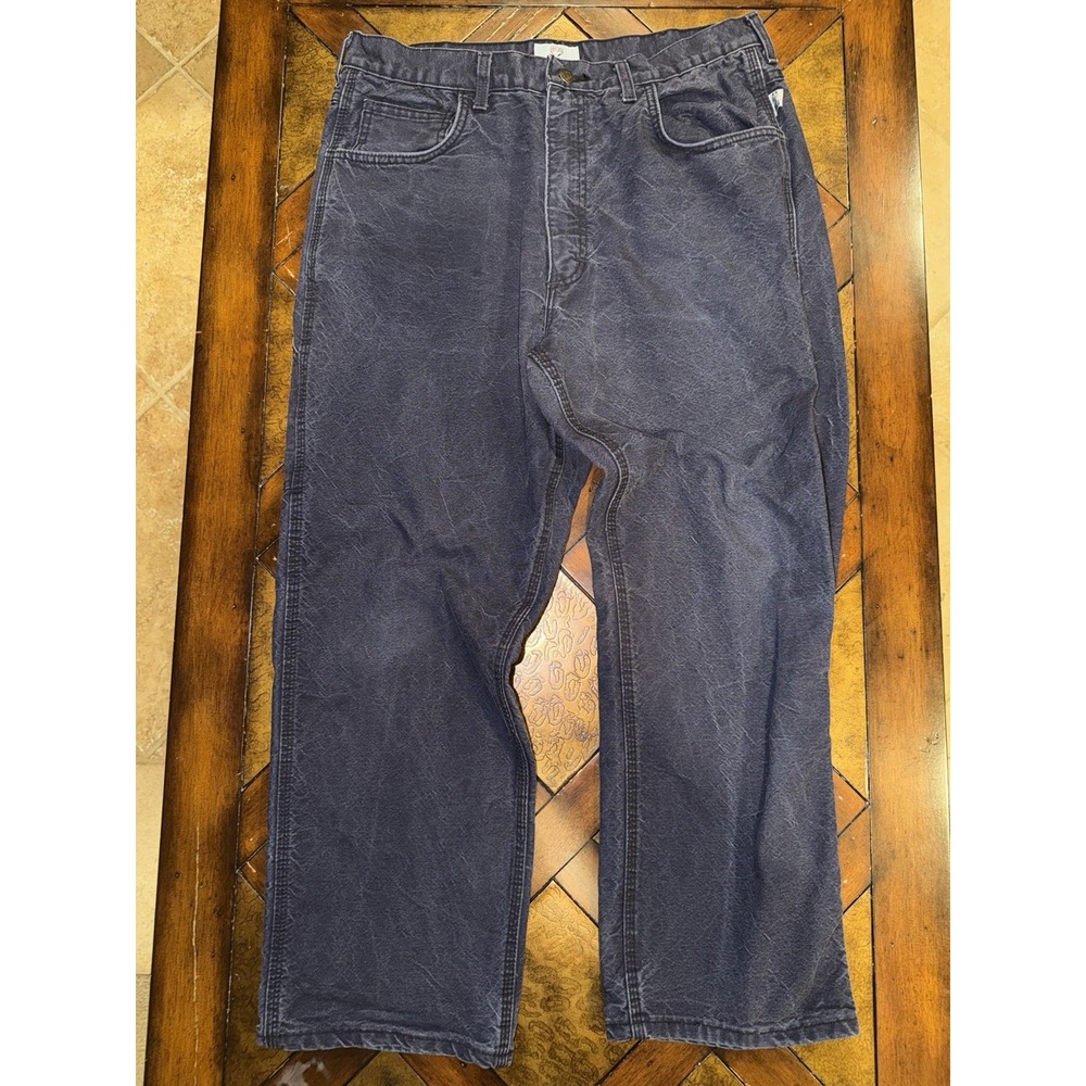 Tyndale FR Mens Work Jeans 34x30 Arc Rated Cal 14/Cat 2/NFPA 2112 Gray Welding